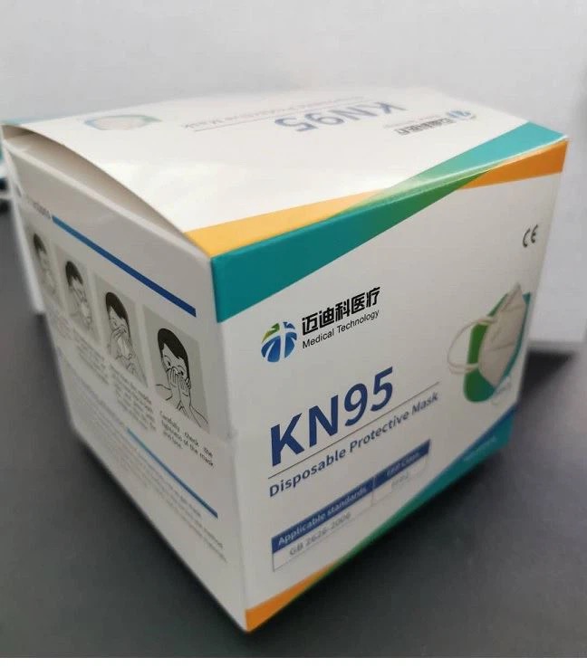 KN95 näomask meditsiiniliselt ühekordselt kasutatav 